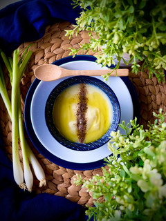 A picture of Cauliflower Cream Soup🥣.