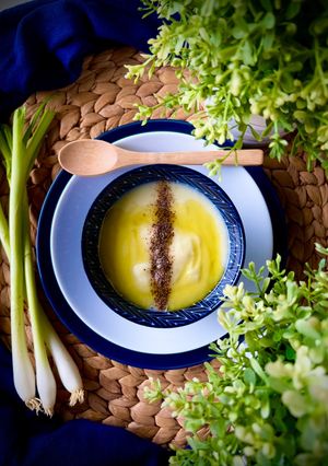 A picture of Cauliflower Cream Soup🥣.