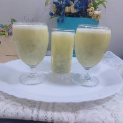 A picture of Custard sharbat.