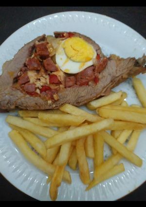 Una foto de Carne rellena