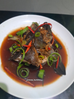 Foto resep 19. Tim Ikan Kerapu ala Hongkong