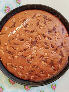 عکسی از دستور کیک شیره ی انگور