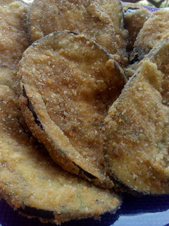 Una foto de Milanesas de berenjenas