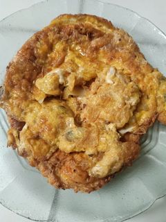 Foto resep Telur dadar kelapa parut😚