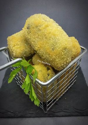Foto principal de Croquetas de espinacas veganas