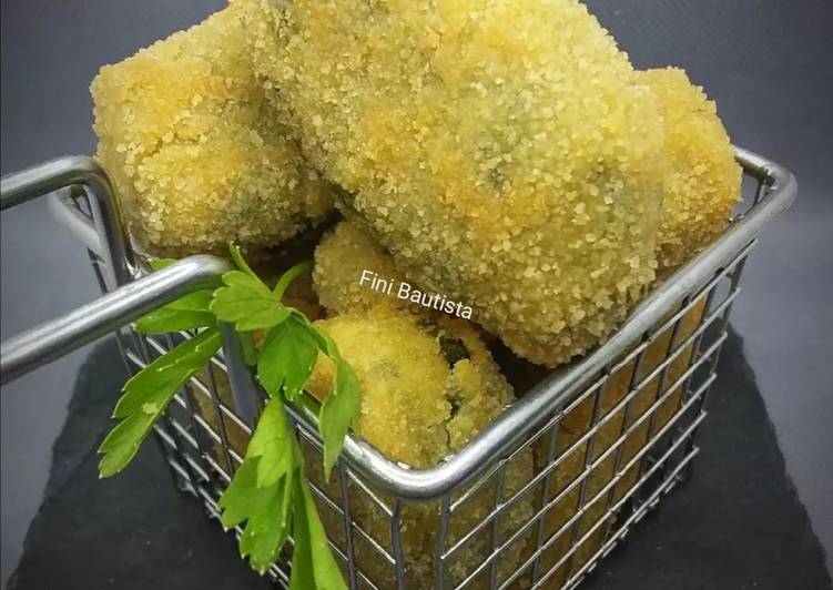 Croquetas de espinacas veganas