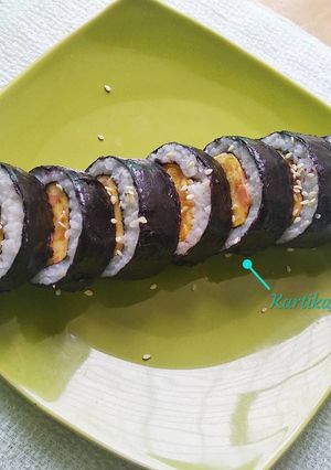 Foto resep Sushi/Kimbab Sederhana