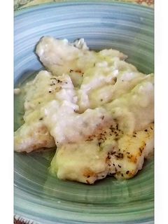 Una foto de Merluza 🐟 en Salsa de Puerros