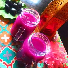 A picture of Jamun awla juice.