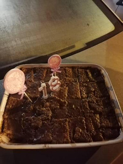 Una foto de Tarta de galletas, la mejor tarta de cumpleaños