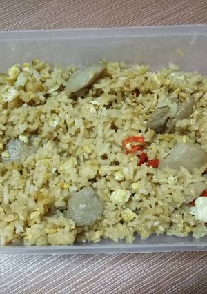 Foto resep Nasi goreng baso simple