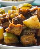 Đậu hũ bí đao rim chay