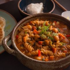 A picture of Indian Winter Minestrone.