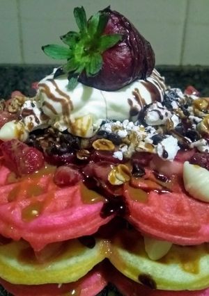Una foto de Waffles 👩🏼‍🍳 Bicolor