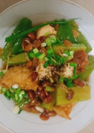Hình của món Tương hột kho gừng.