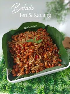 Foto resep Balado Teri dan Kacang 🧡✨