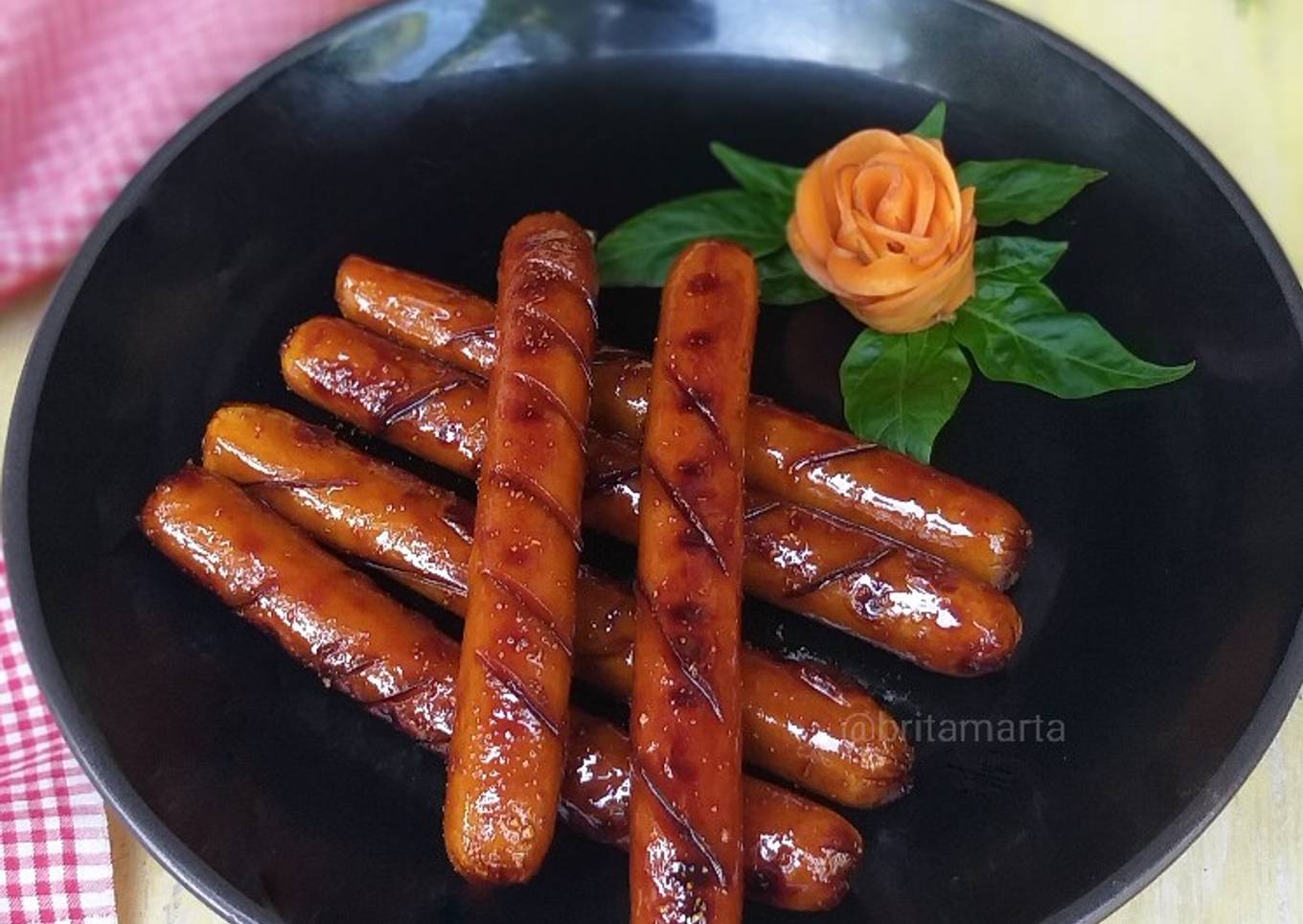 Sosis Panggang Kecap Ketumbar