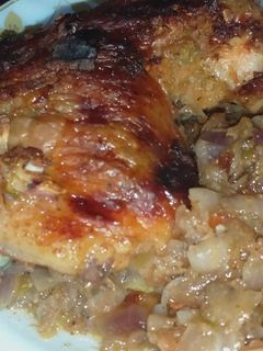 صورة لوصفة فراخ بالبصل