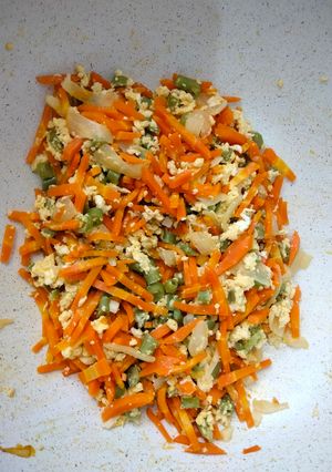 Foto resep Orak Arik buncis wortel telur