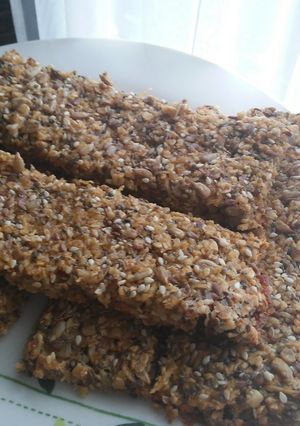 Una foto de Barritas de cereales o semillas!