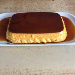 รูปของ Flan de mascarpone