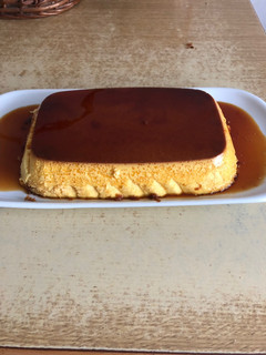 Una foto de Flan de mascarpone