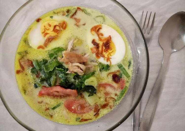 Resep Soto Ayam Santan #ketopad_CP_Anekasoto yang Lezat