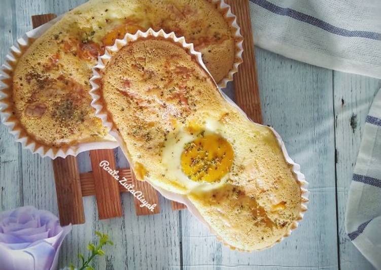 Langkah Mudah Buat Roti telur korea yang Sedap