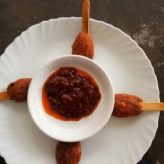 A picture of Veg lollipop.