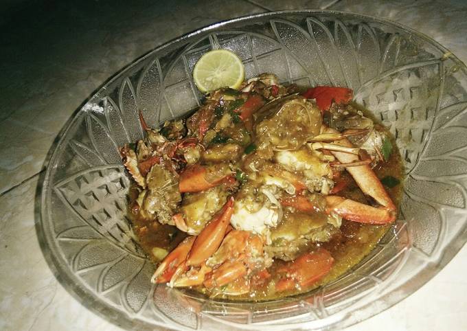 Kepiting ala ala saus tiram