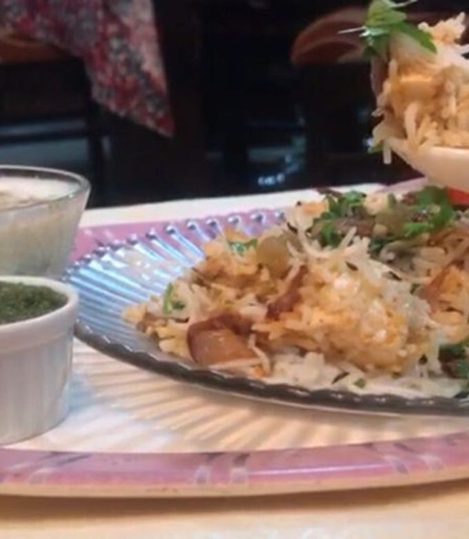 A picture of Shahi Paneer Dam Biryani.