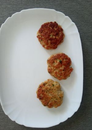 Una foto de Hamburguesas de pollo
