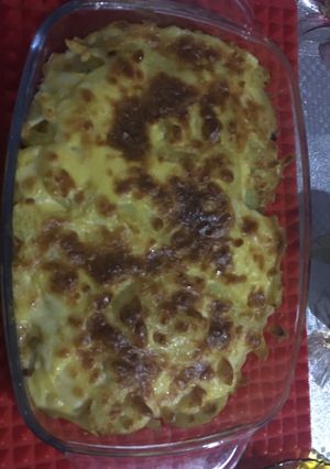 صورة لوصفة بطاطس محمرة بصوص الجبنة السايحة
