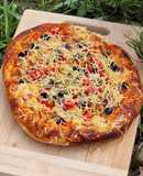 "Tonhalas" pizza (vegán)