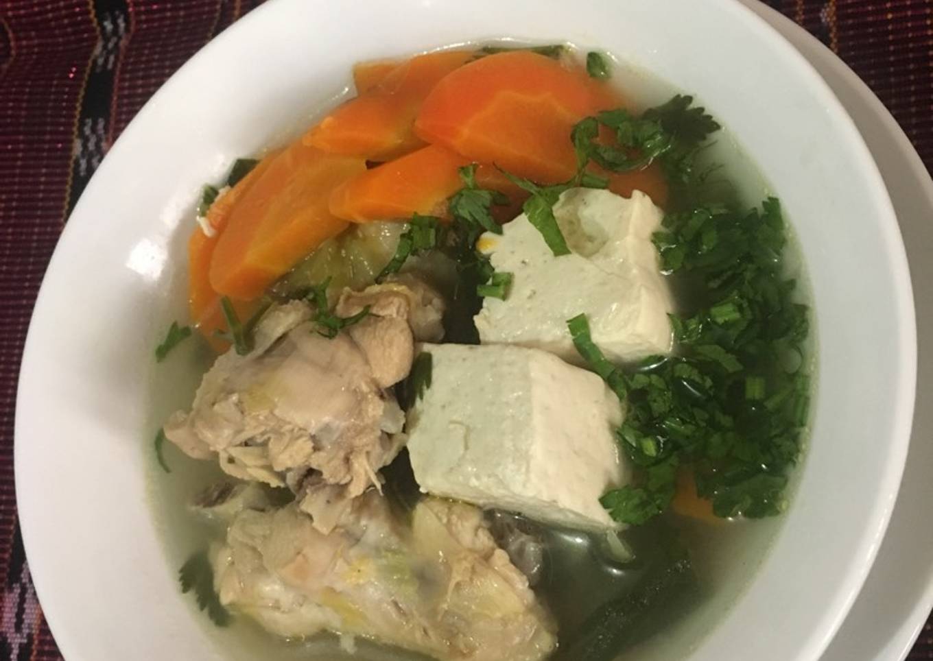 Sup Ayam Tahu<br />#SeninSemangat<br />#BikinRamadanBerkesan