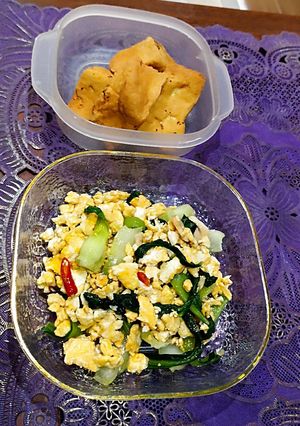 Foto resep Pakcoy Telur & Tahu goreng