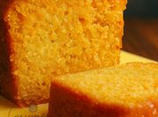 Una foto de budin de mandarina