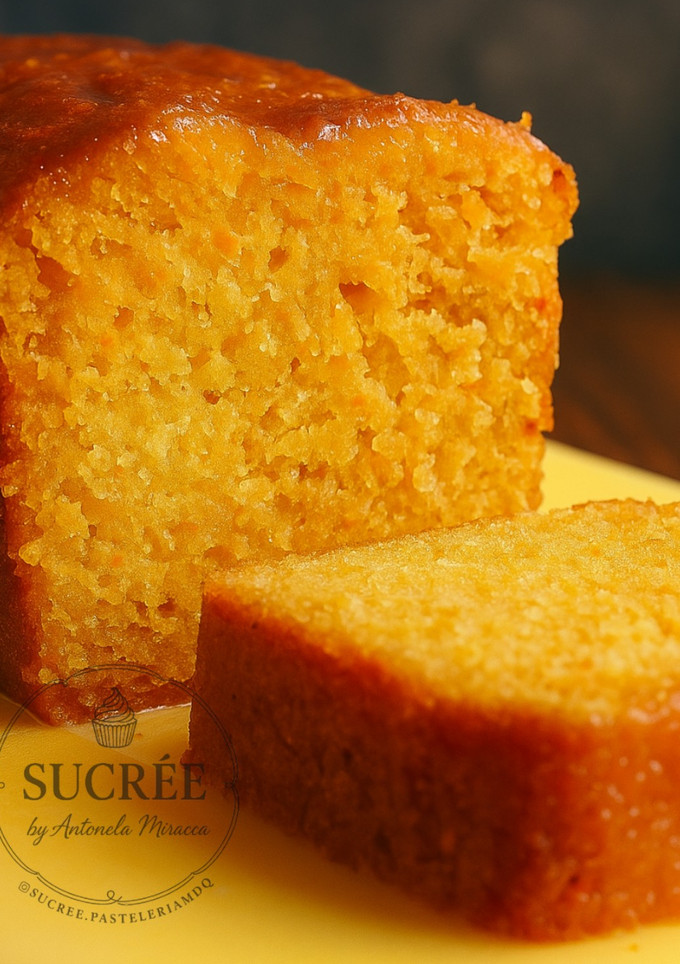 Una foto de Budín de Mandarina 🍊