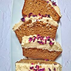 A picture of Masala Chai Loaf, Chai Latte Buttercream.