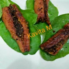 A picture of Stuffed Achari Gajar.