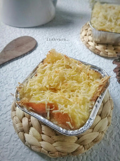 Foto resep Puding roti tawar keju