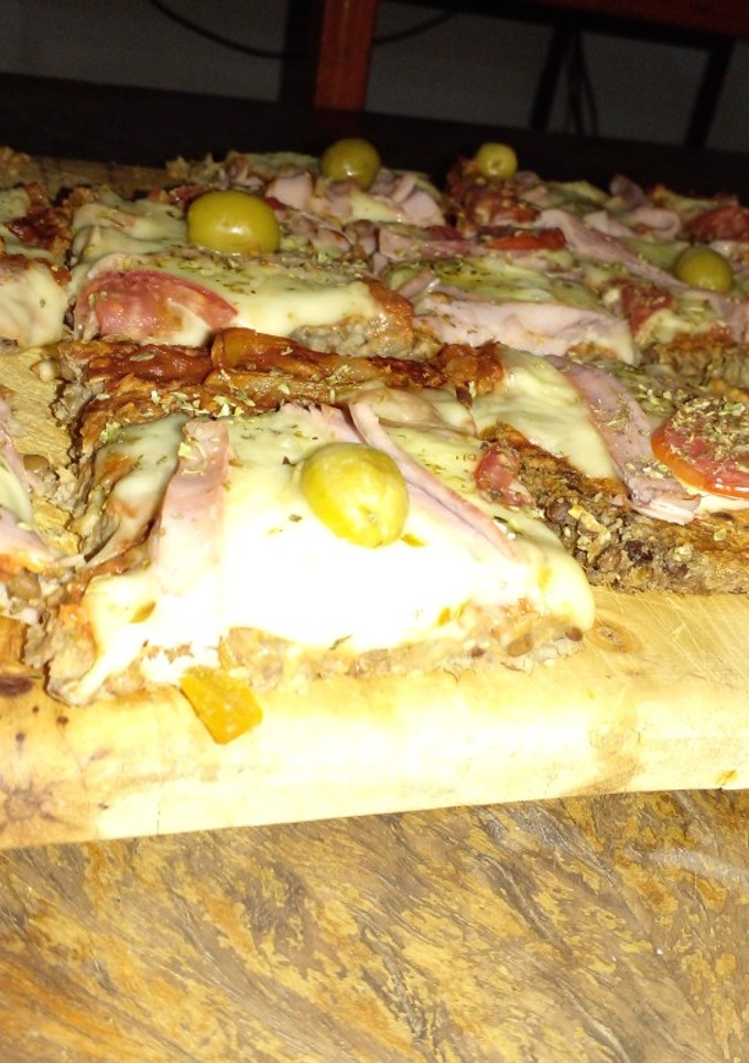 Una foto de Pizza de lentejas 😍🤤