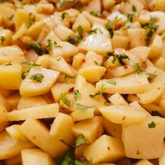 A picture of Zeera Aloo.