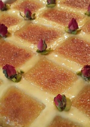 صورة لوصفة بسبوسه