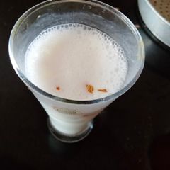 A picture of White Badam lassi.