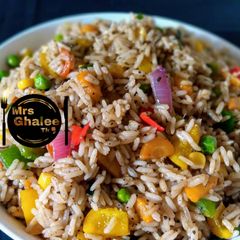 Coconut fried rice(fully flavoured) A picture of Coconut fried rice(fully flavoured).