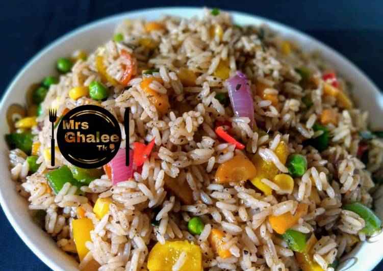 Simple Way to Prepare Award-winning Coconut fried rice(fully flavoured)