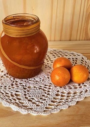 Una foto de 🧡 Mermelada de quinotos 🧡