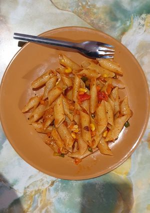 पैने पास्ता (Penne pasta recipe in hindi) रेसिपी मुख्य फोटो
