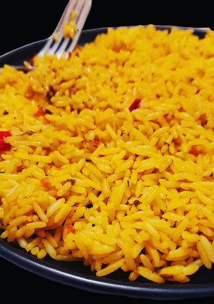 Une photo de One pot rice au légumes et curry